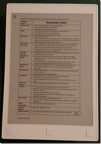 Remarkable Tablet Remarkable Tablet